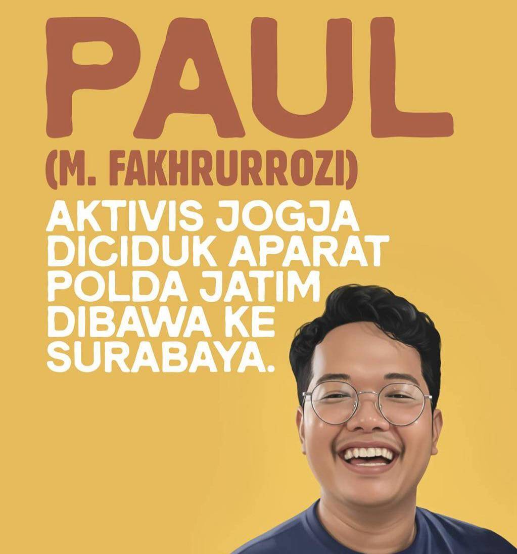 2 Aktivis di Jogja Ditangkap Aparat Kepolisian