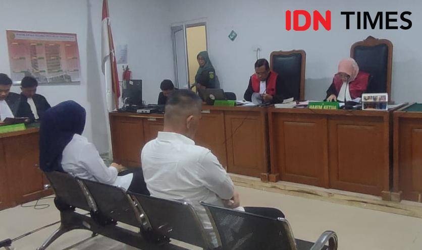 Sidang perdana kasus korupsi dana Hibah PMI Palembang (IDN Times/Rangga Erfizal)
