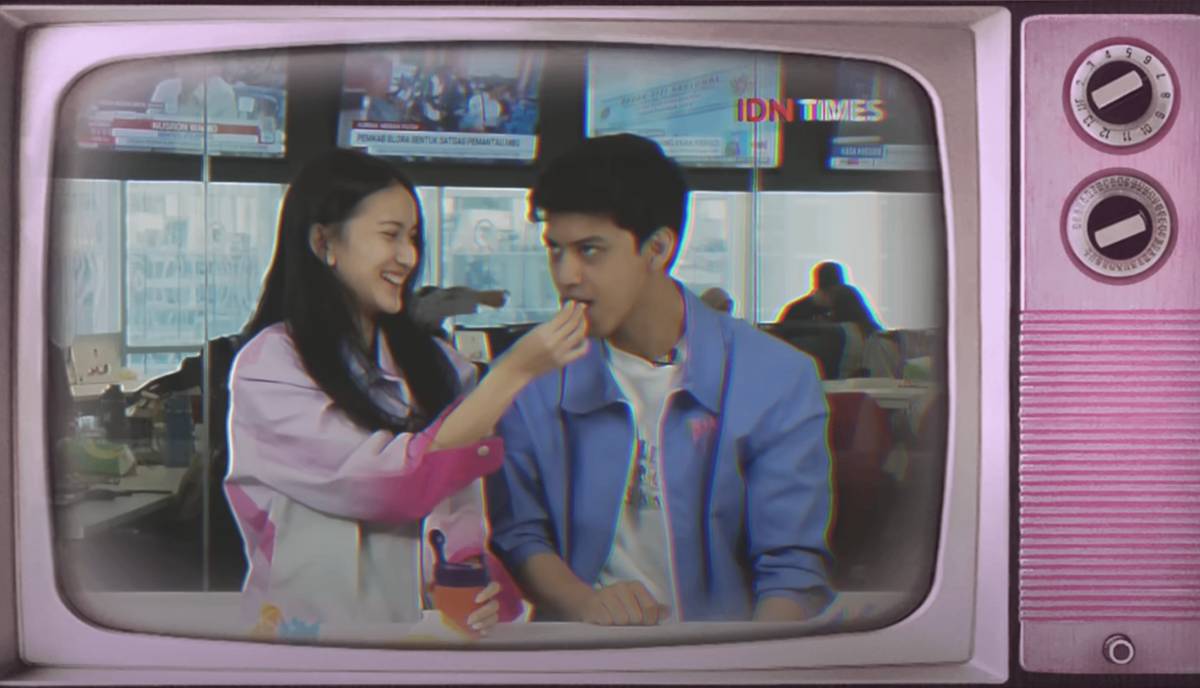 El Putra dan Leya Princy di program ORINTERVIEW pada Rabu (24/9/2025) (IDN Times/Elizabeth Chiquita)