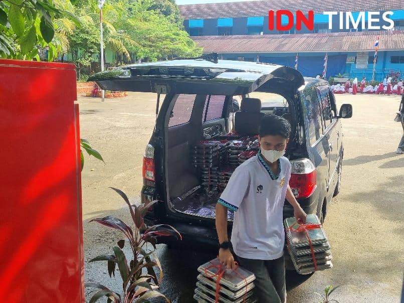 Ilustrasi pelaksanaan program Makan Bergizi Gratis (MBG) untuk penyediaan makanan bergizi bagi penerima manfaat.