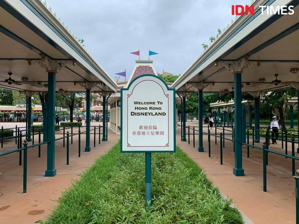 Potret Hong Kong Disneyland 