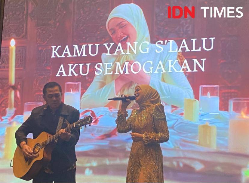 potret Siti Nurhaliza dan Ade Govinda di Morrissey Hotel, Jakarta, Selasa (30/9/2025)