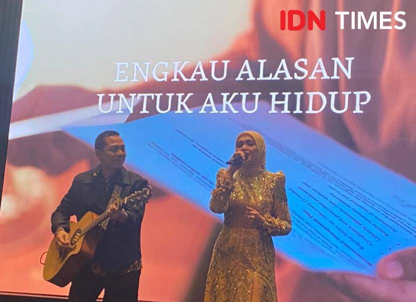 potret Siti Nurhaliza dan Ade Govinda di Morrissey Hotel, Jakarta, Selasa (30/9/2025)