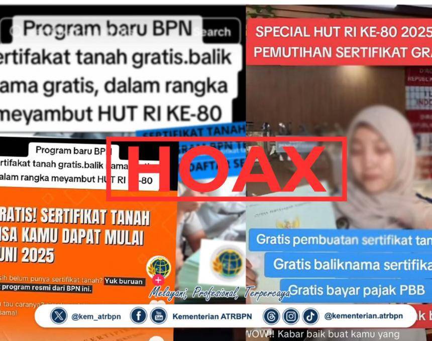 Narasi sertifikat ATR BPN/Dok BPN 