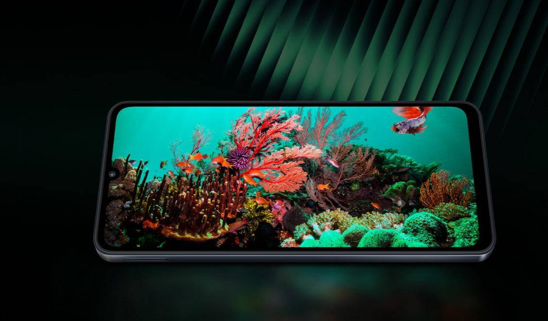 tampilan layar Samsung Galaxy M07
