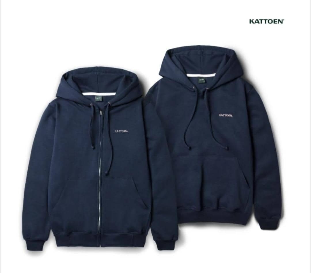 Kattoen Basic Zipper Hoodie (kattoen.com)