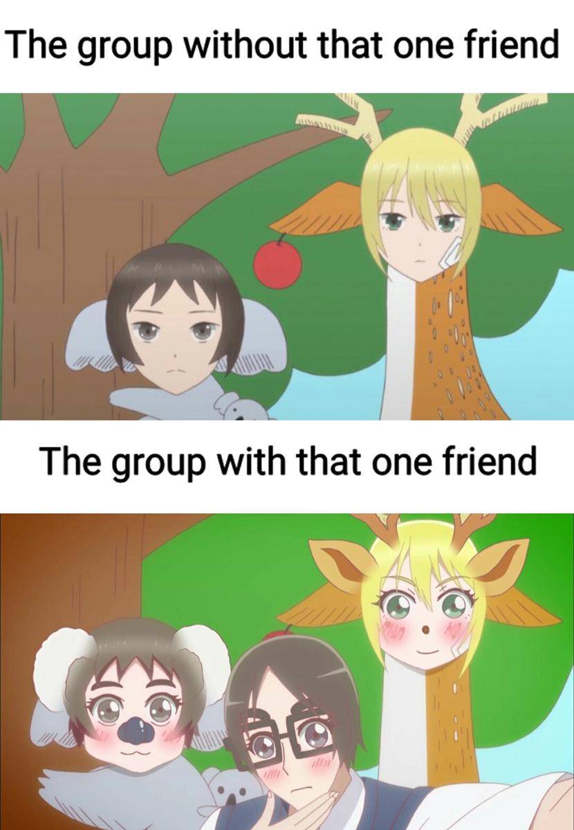 meme anime tentang ekstrover