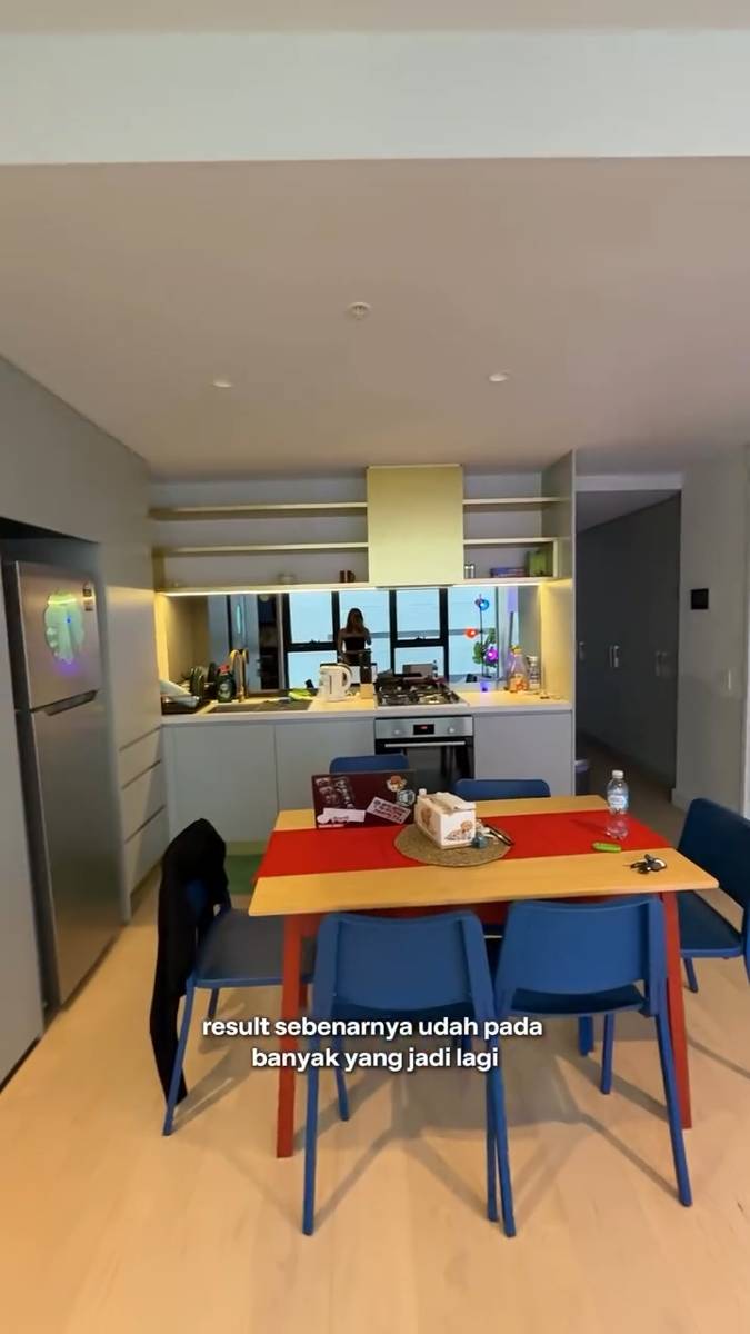apartemen Awkarin di Melbourne (instagram.com/narinkovilda)