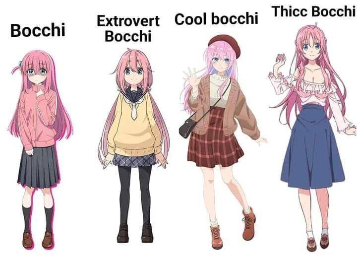 meme anime tentang ekstrover