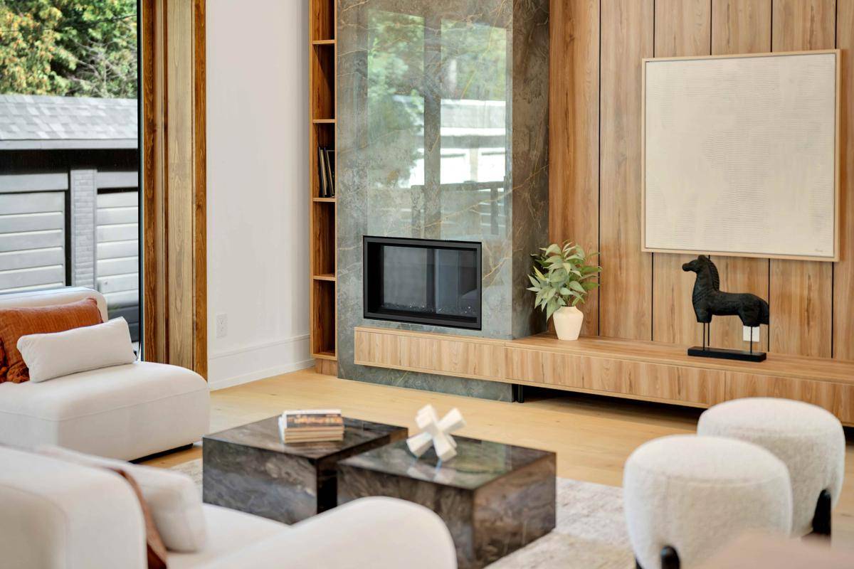 inspirasi dekorasi coffee table marmer 