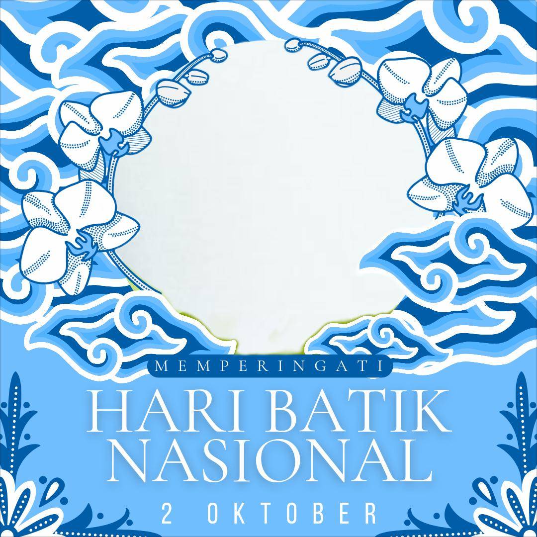 twibbon Hari Batik Nasional (twibbonize.com/IT Support)