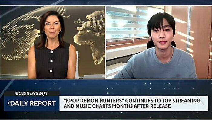 potret Ahn Hyo Seop di CBS News 24/7 (dok. CBS)