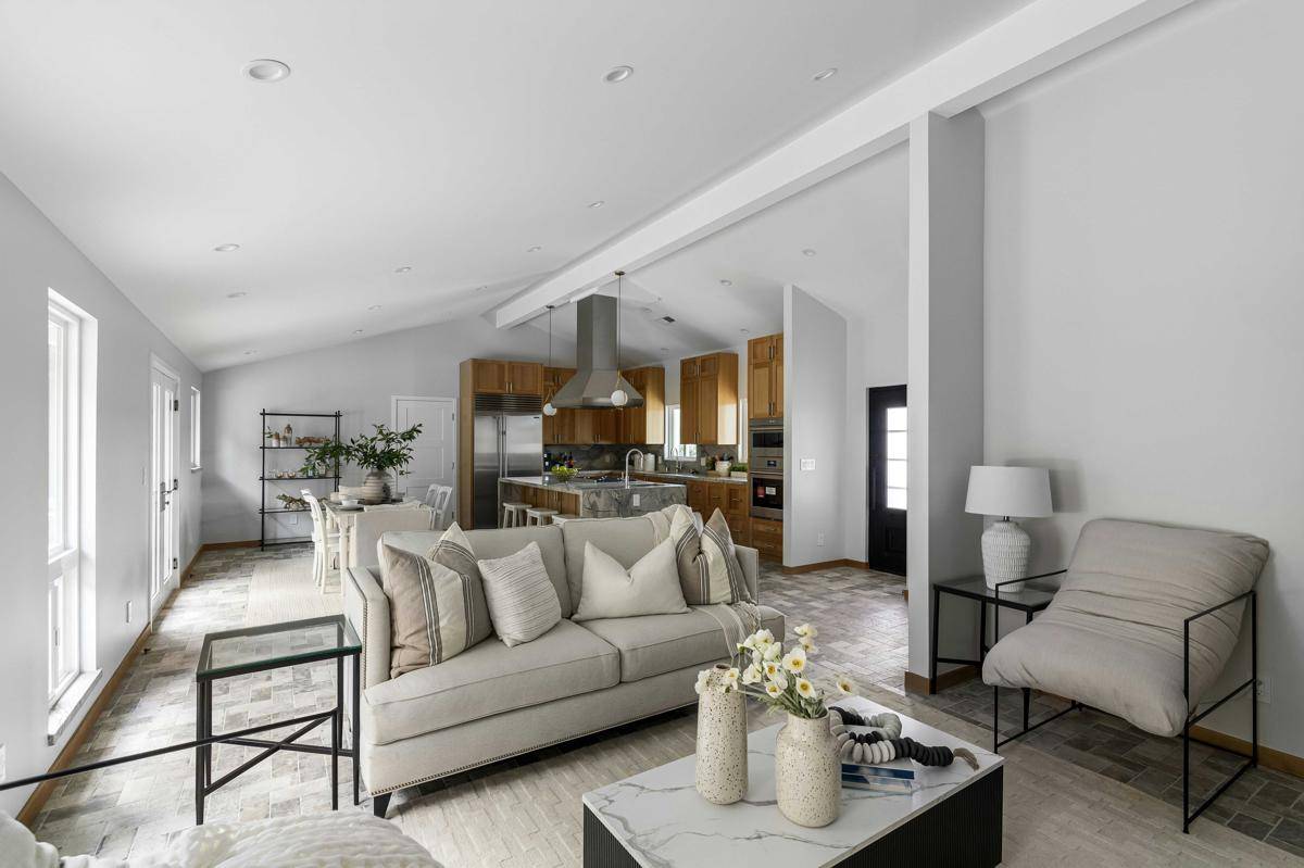 inspirasi dekorasi coffee table marmer 