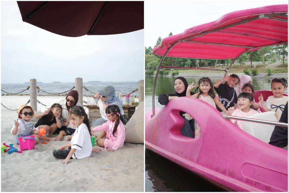 potret Ameena dan sahabat