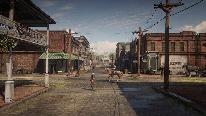 cuplikan game Red Dead Redemption 2