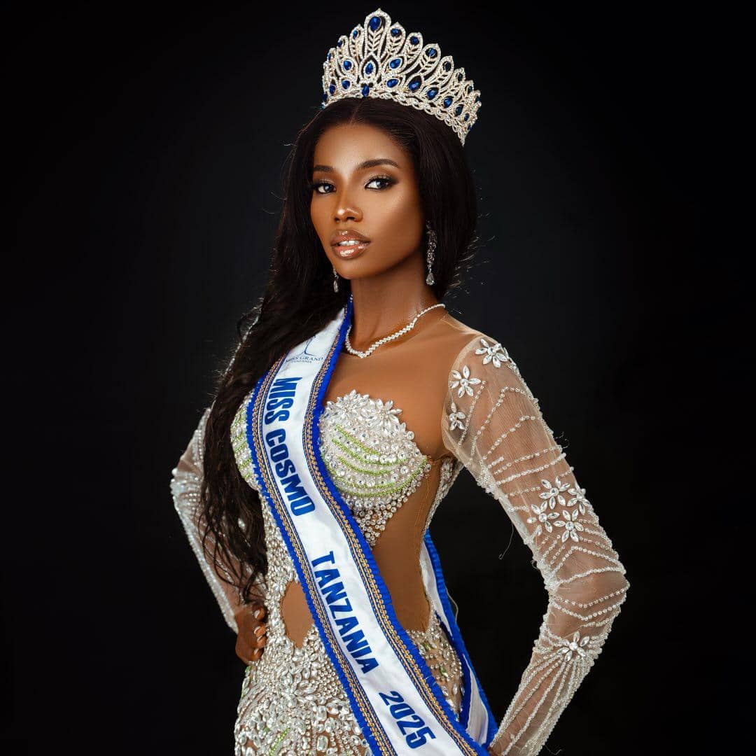Potret Miss Cosmo Tanzania 2025, Jesca Michael (instagram.com/misscosmotzfanpage)