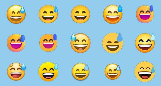 Emoji 😅 Artinya
