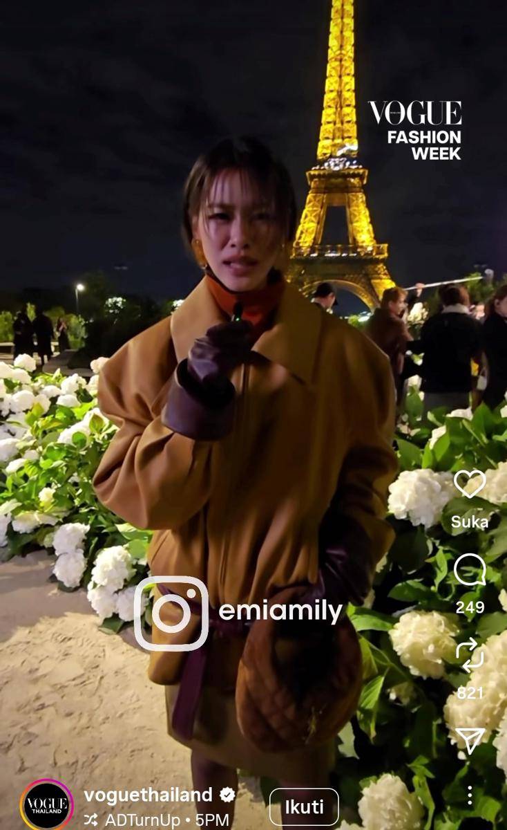Artis Thailand di Paris Fashion Week 2026