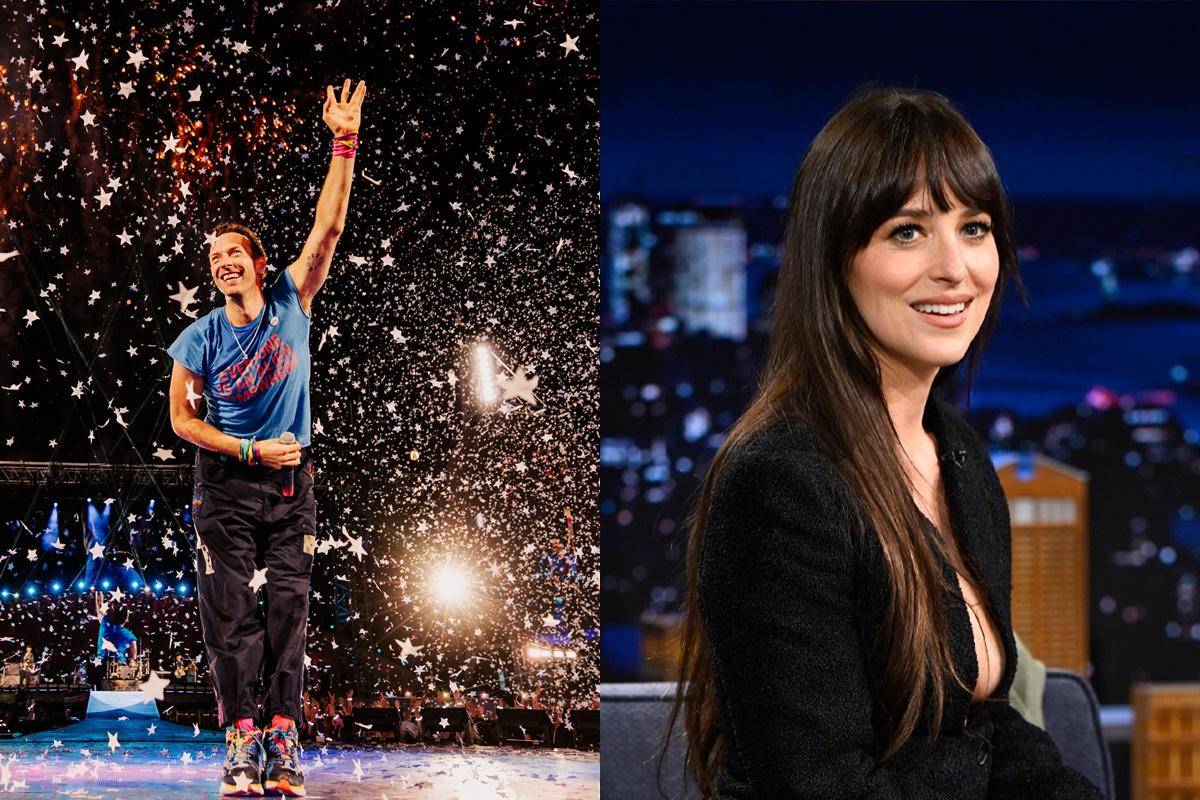 Chris Martin dan Dakota Johnson