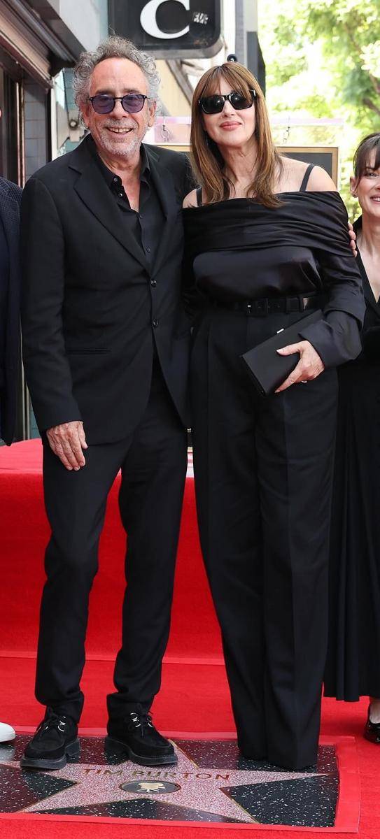 Tim Burton dan Monica Bellucci