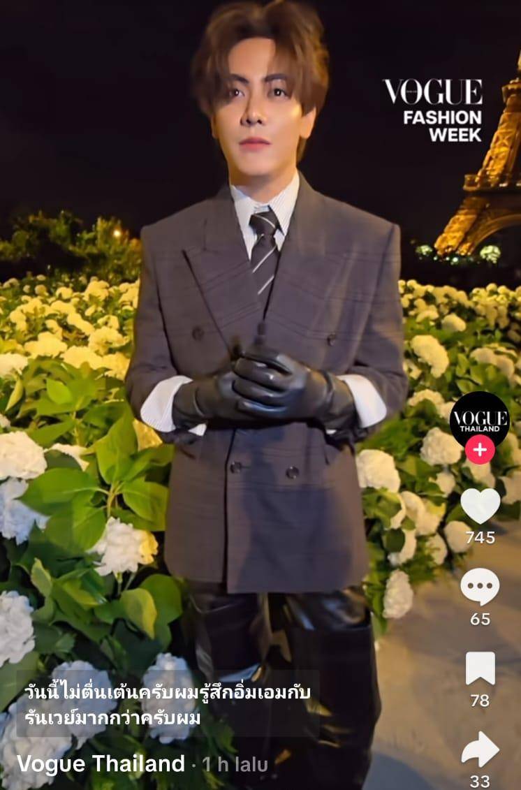 Artis Thailand di Paris Fashion Week 2026