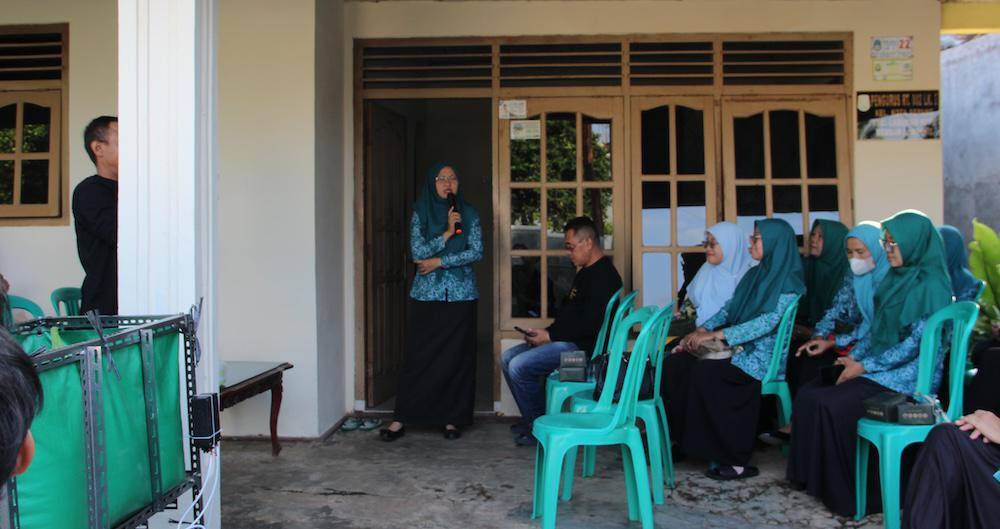 Tim dosen Itera Gelar Kegiatan Pengabdian Kepada Masyarakat dengan Tema Ketahanan Pangan Rumah Tangga di RT 02 Kelurahan Kota Sepang, Bandar Lampung