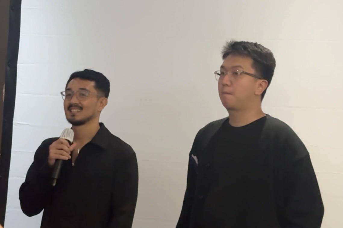 Kevin Rahardjo dan Rafki Hidayat pada Rabu (1/10/2025) (IDN Times/Elizabeth Chiquita)