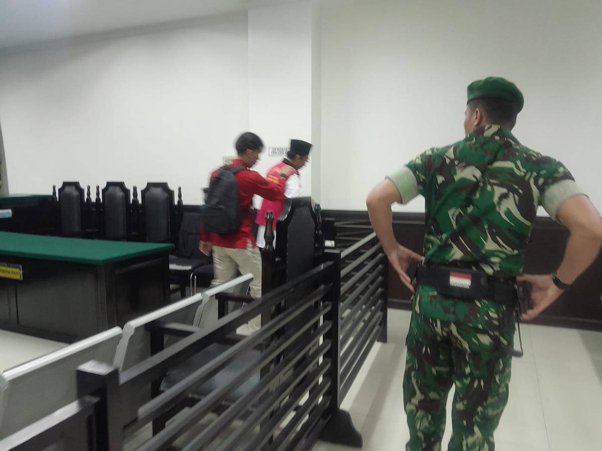 Sidang vonis ketua koperasi di Pandeglang Endang