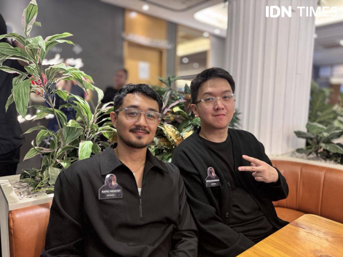 Kevin Rahardjo dan Rafki Hidayat pada Rabu (1/10/2025) (IDN Times/Elizabeth Chiquita)