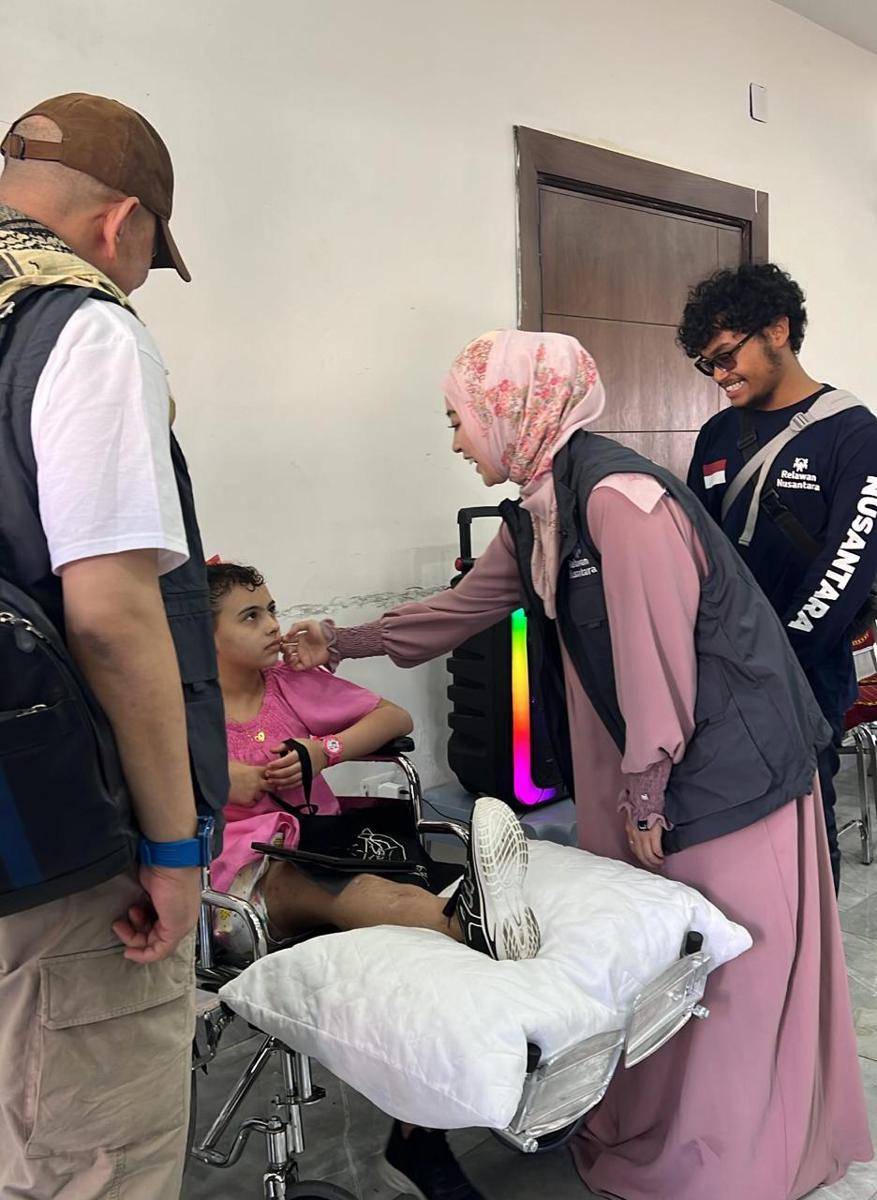 Nabilah Ayu kunjungi anak-anak Gaza penderita kanker di Jordania (instagram.com/ratnakrita)