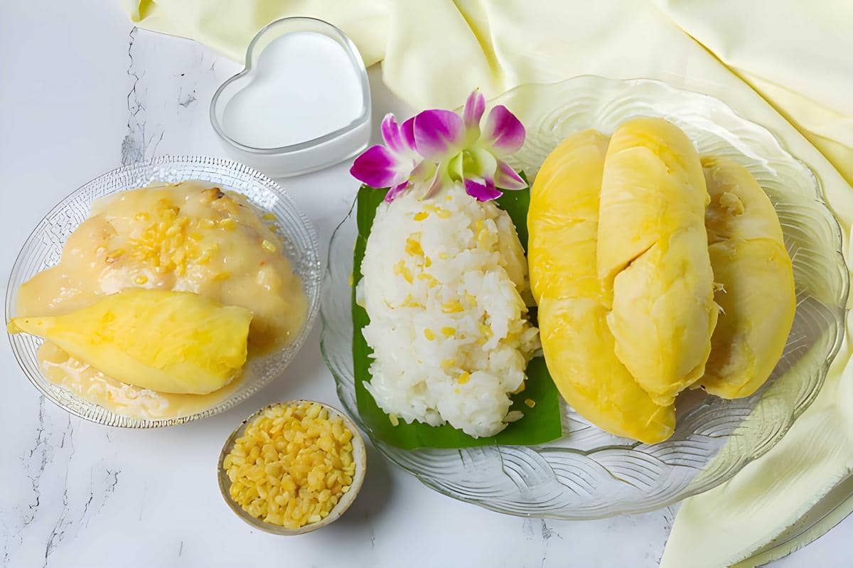 Resep Durian Sticky Rice, Dessert Spesial yang Dijamin Bikin Nagih!