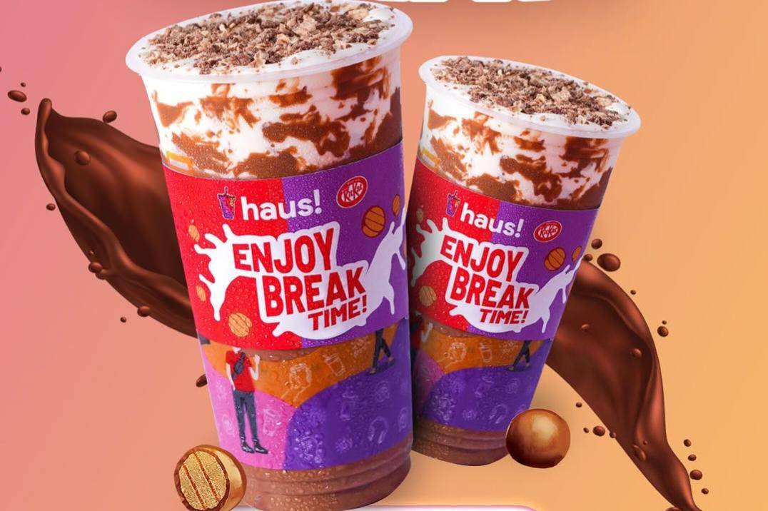 menu minuman di Haus