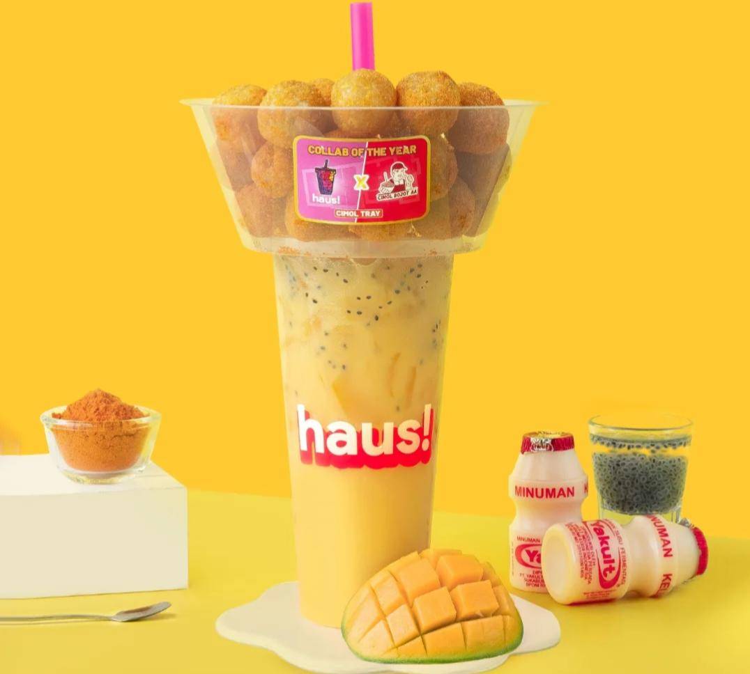 menu cimol tray dari Haus