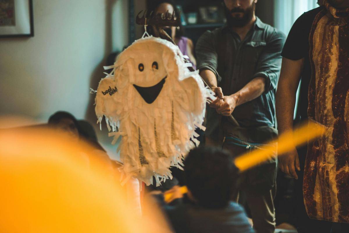 ilustrasi merayakan halloween