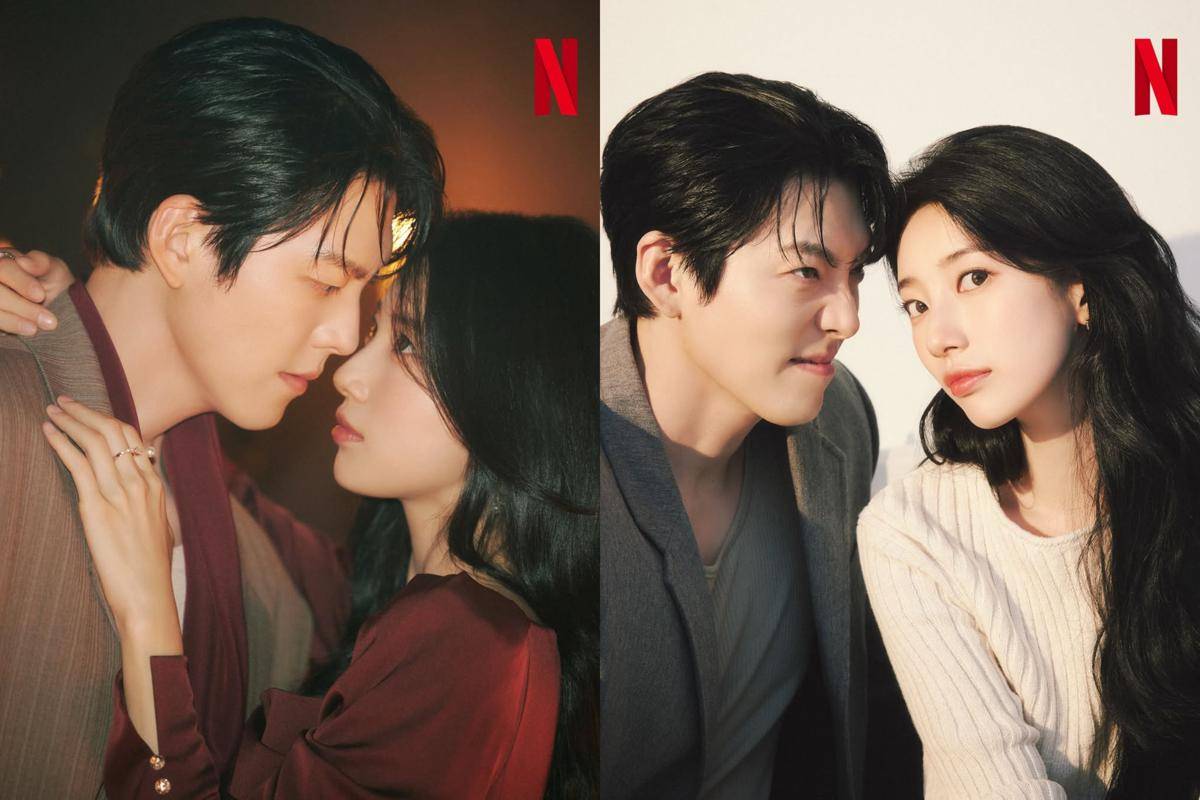 Kim Woo Bin dan Bae Suzy (instagram.com/netflixkr)