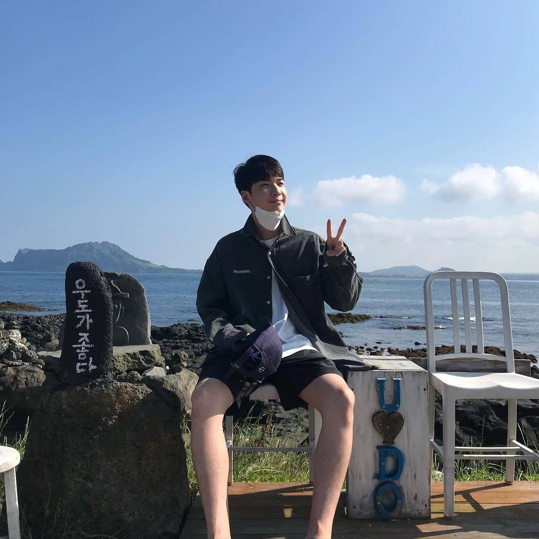 potret asli Hong Jin Gi (instagram.com/rare_773)