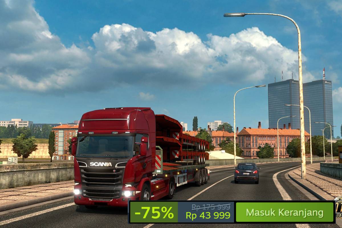   cuplikan Euro Truck Simulator kedua (dok. SCS Software/Euro Truck Simulator 2) 