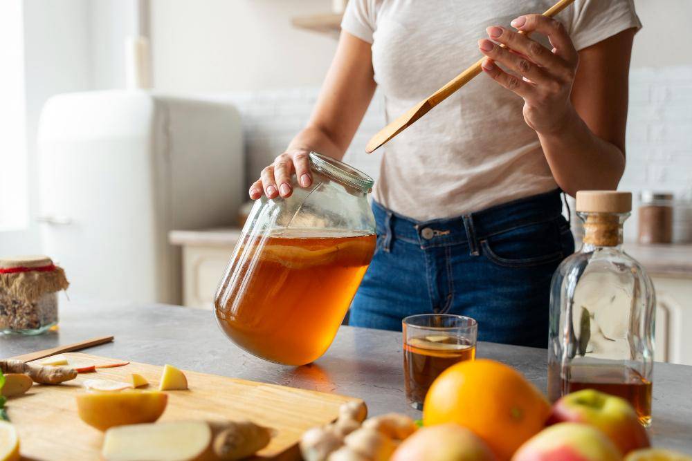 ilustrasi sirup gula