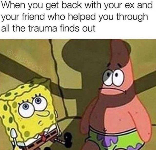 meme SpongeBob tentang kotak