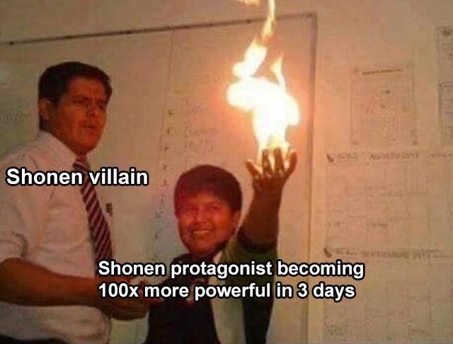 meme anime tentang latihan 