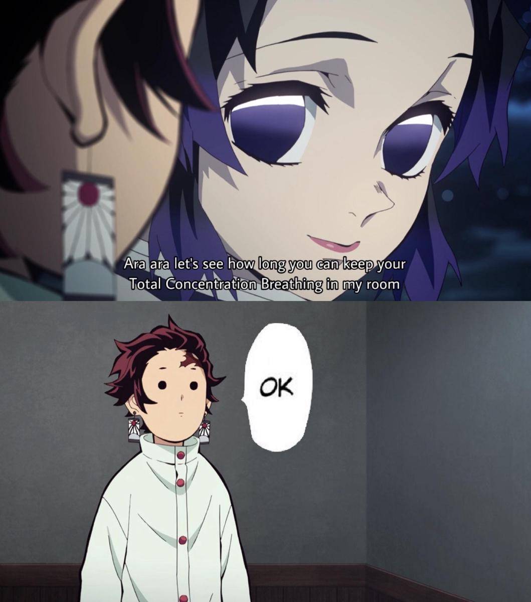 meme anime tentang latihan 