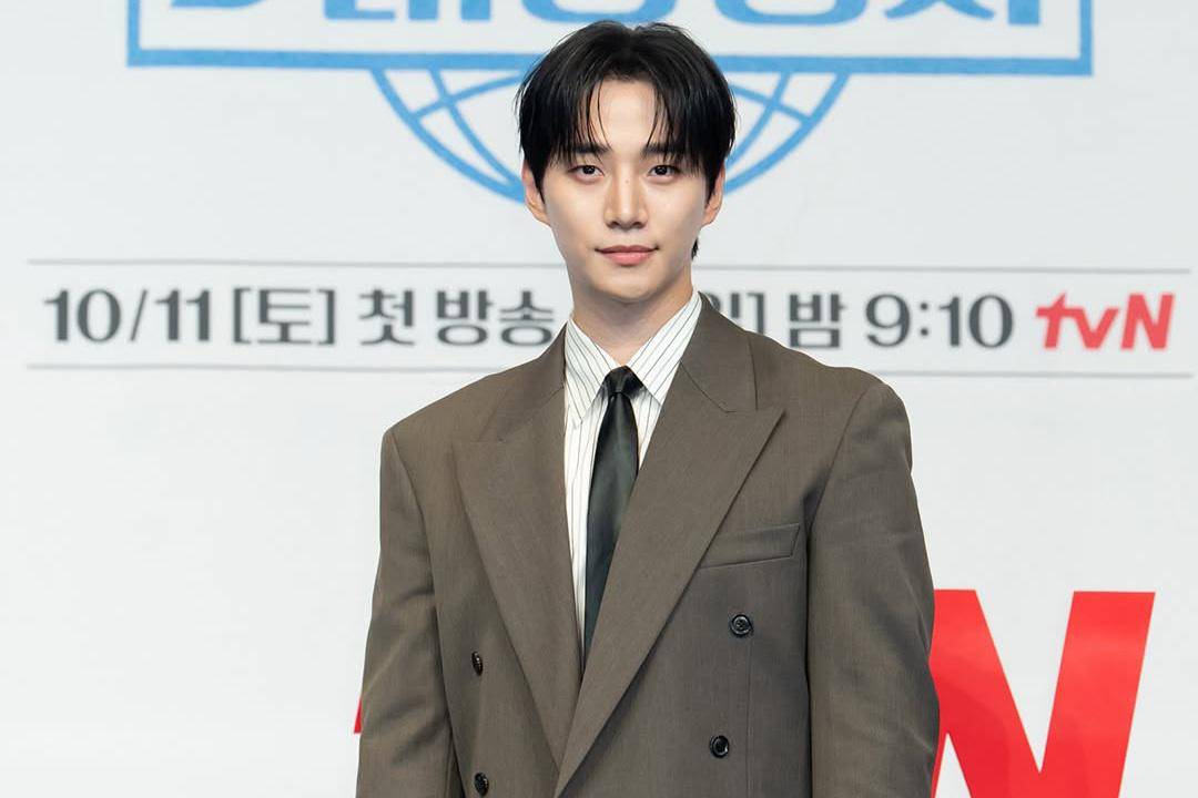 potret press conference drama Korea Typhoon Family (dok. tvN)