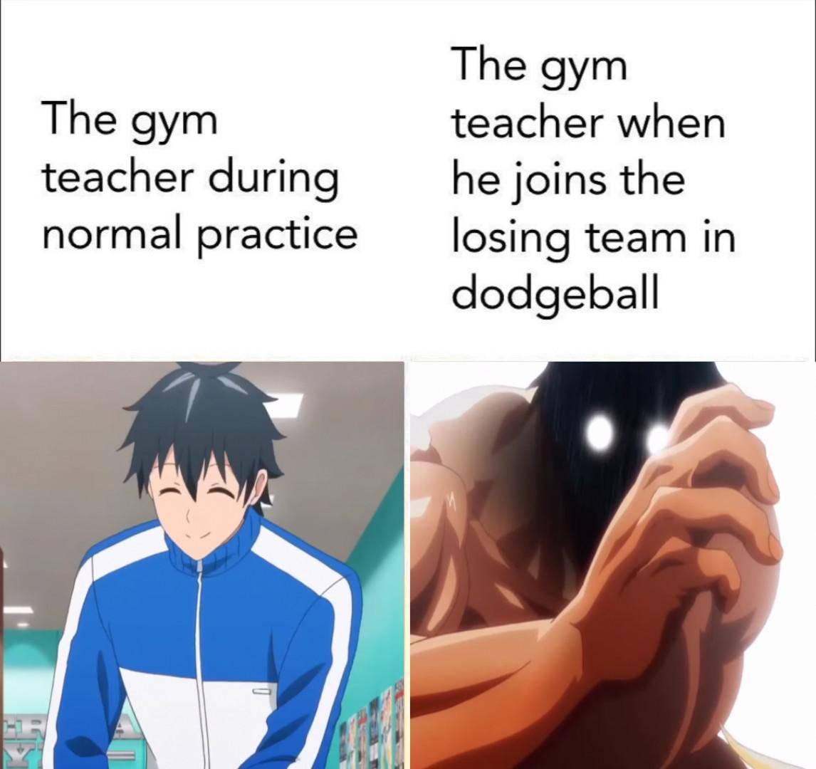 meme anime tentang latihan 