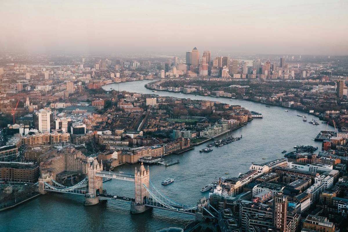 potret Kota London, Inggris (unsplash.com/Benjamin Davies)