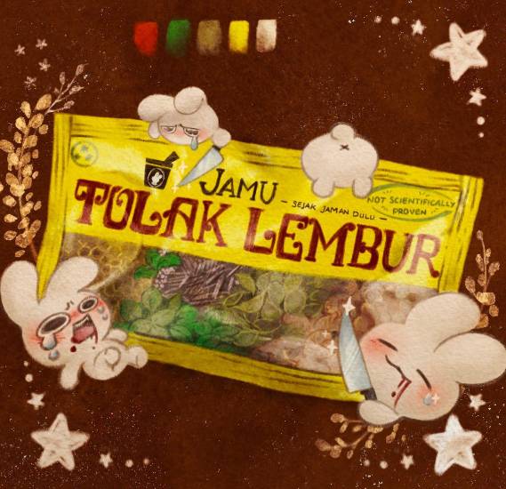 meme lembur