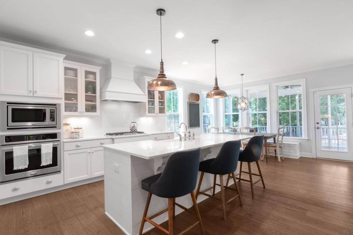 ilustrasi dapur minimalis modern 