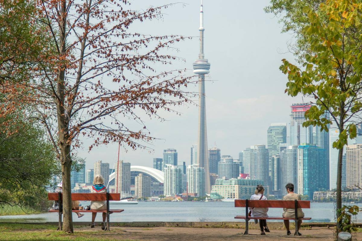 potret Toronto Islands, Toronto 