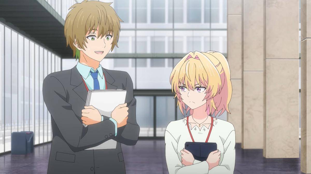 cuplikan anime My Awkward Senpai 