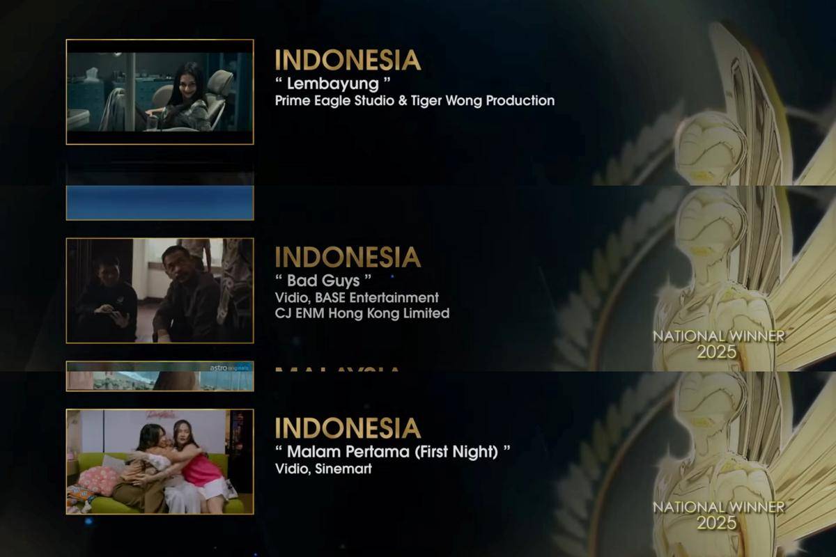 Asian Academy Creative Awards 2025 National Winner