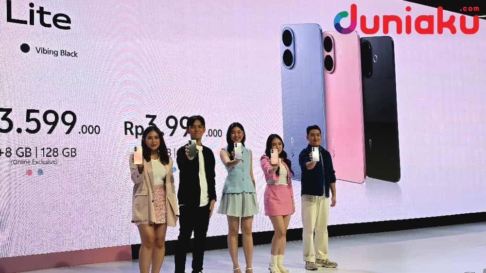 Launch event vivo V60 Lite. Fotografer: Fahrul Nurullah. (Duniaku.com/Fahrul Nurullah)